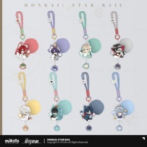 [HONKAI: STAR RAIL] Boys' Dorm Series Chibi Acrylic Keychain