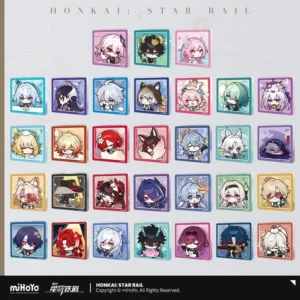 [HONKAI: STAR RAIL] Exhibition Series Chibi Acrylic Magnet