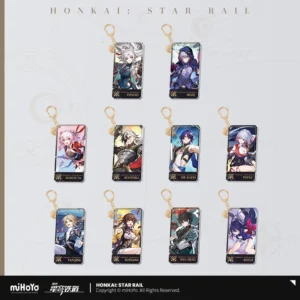 [HONKAI: STAR RAIL] The Hunt Series Acrylic Keychain