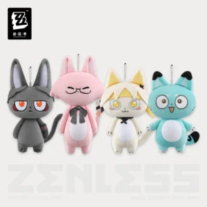 [ZENLESS ZONE ZERO] Cat Moments Series Hollow Special Operations Section 6 Plush Keychain
