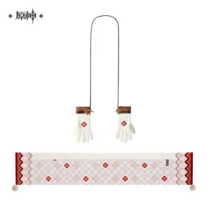 [GENSHIN IMPACT] Klee Theme Scarf & Gloves