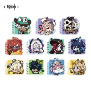[GENSHIN IMPACT] Chibi Emoticon Series Natlan Notebook