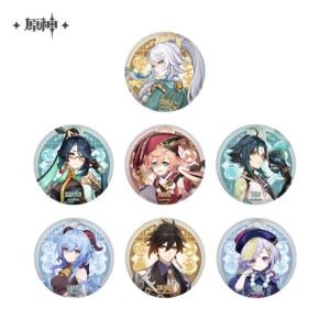 [GENSHIN IMPACT] Liyue Theme Badge Vol.2