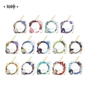 [GENSHIN IMPACT] Avatar Frame Series Acrylic Badge Holder Vol.2