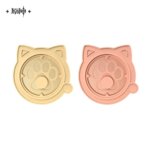 [GENSHIN IMPACT] Genius Invokation TCG Cat Paw Metal Badge Holder