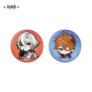 [GENSHIN IMPACT] Chibi Emoticon Series Fatui Badge