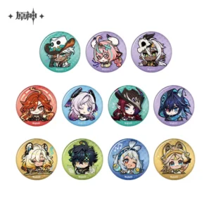 [GENSHIN IMPACT] Chibi Emoticon Series Natlan Badge