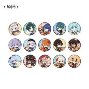 [GENSHIN IMPACT] Tasty Party Series Chibi Badge Vol.1