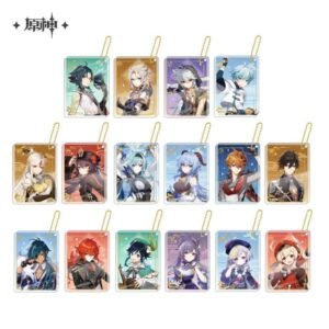 [GENSHIN IMPACT] Character Illustration Series Acrylic Keychain Vol.1