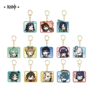 [GENSHIN IMPACT] Chibi Emoticon Series Liyue Acrylic Keychain