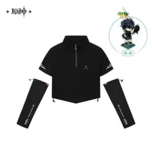[GENSHIN IMPACT] Kinich Theme Half-Zip T-shirt