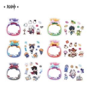 [GENSHIN IMPACT] Twilight Whimsy Series Sticker Set