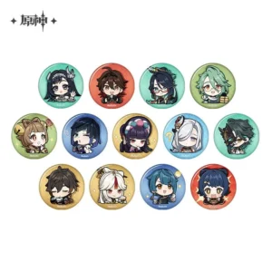 [GENSHIN IMPACT] Chibi Emoticon Series Liyue Badge