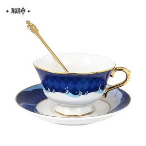 [GENSHIN IMPACT] Furina Theme Tea Cup and Saucer Set